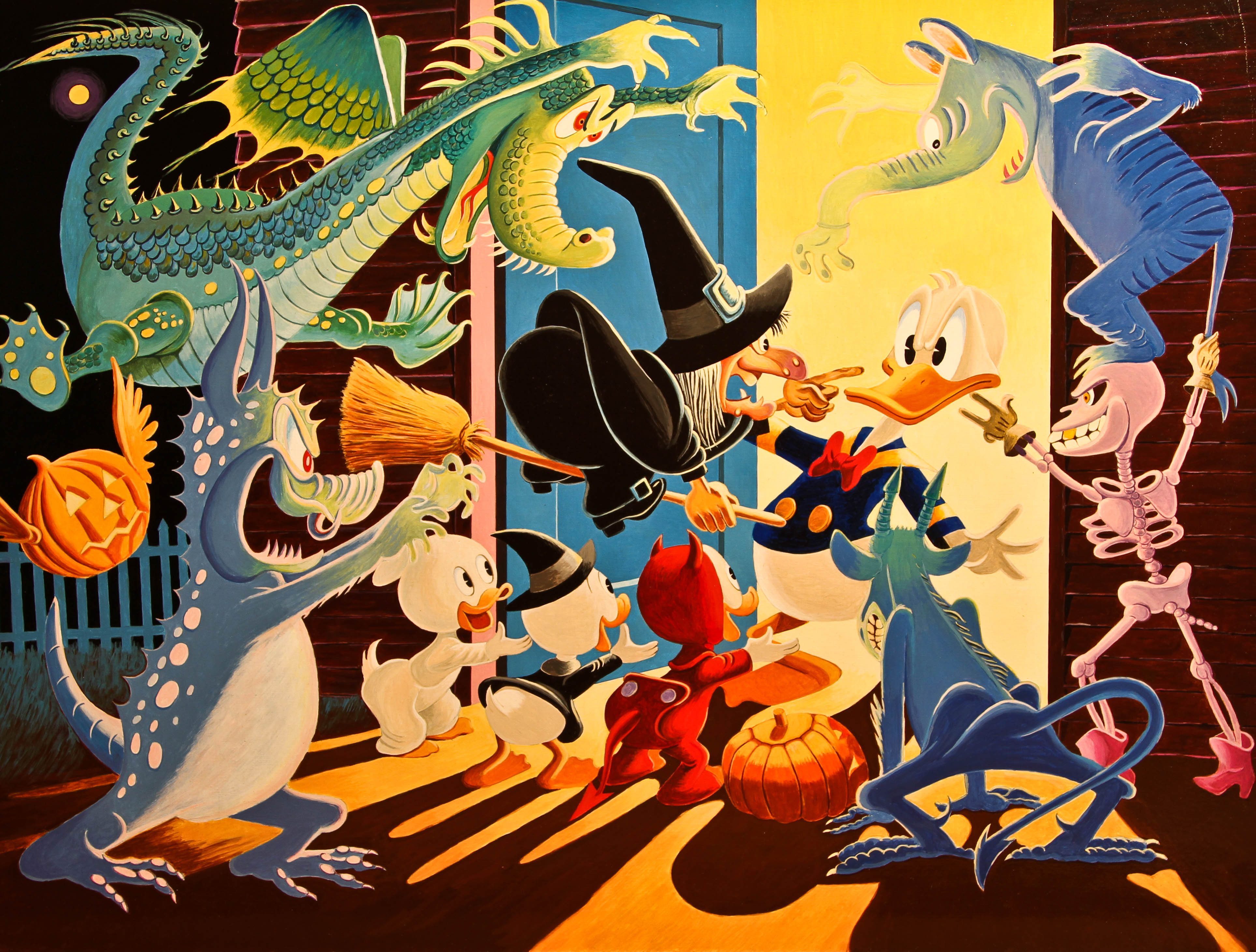 Halloween in Duckburg Carl Barks/Gil